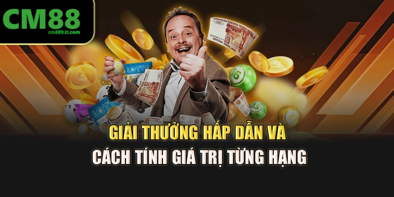 Giải thưởng hấp dẫn và cách tính giá trị từng hạng
